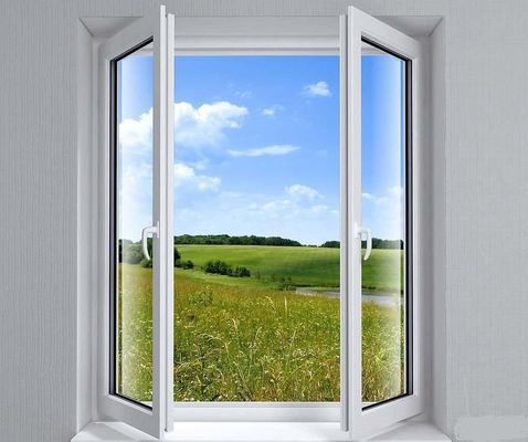 Poudre en aluminium de Windows de tissu pour rideaux d'oscillation centripète blanche de ménage enduite