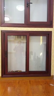 Chambre à coucher de construction économiseuse d'énergie de coupure de glisseur de villa en aluminium thermique de fenêtre
