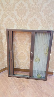 Peu de revêtement en aluminium de poudre de fenêtre de section de profession de l'espace avec le moustique